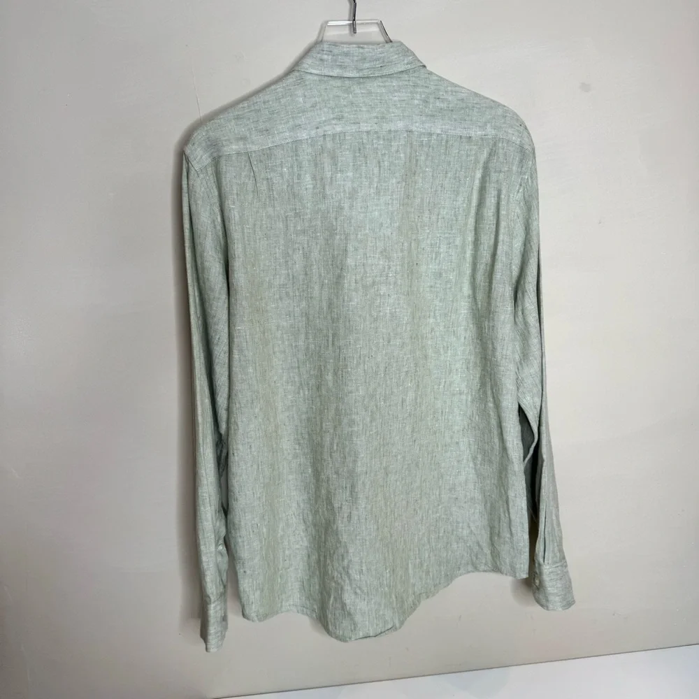 J CREW FACTORY SLIM BUTTON DOWN COLLAR LONG SLEEVE SHIRT